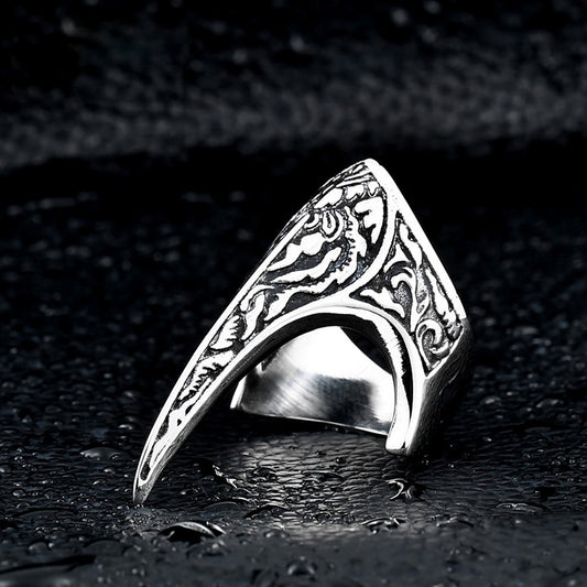 Amulet Ring Raven Ring